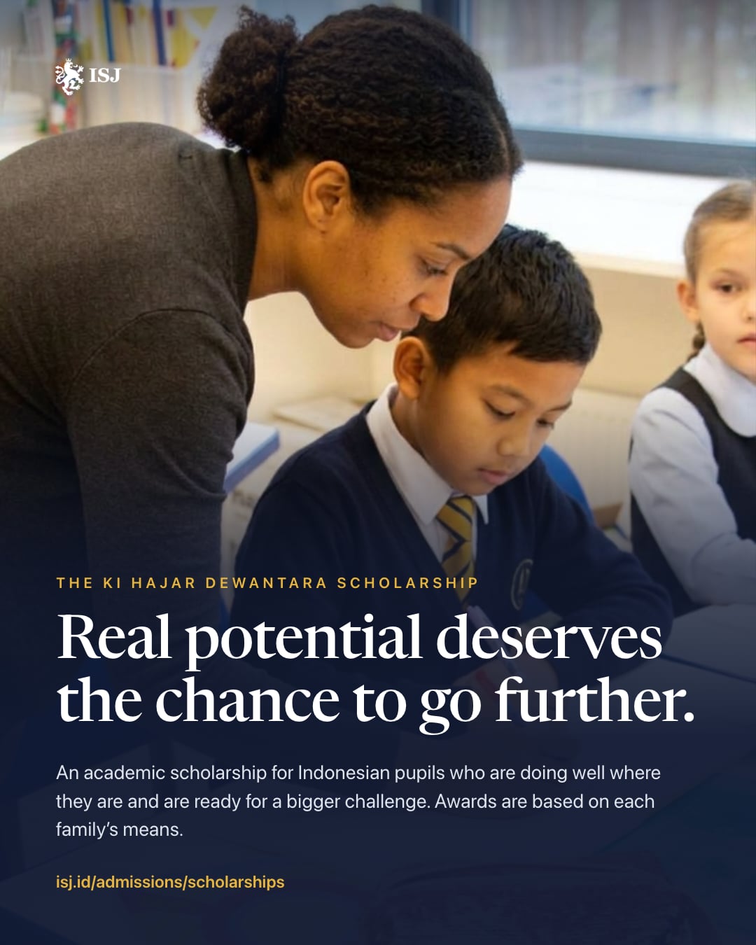 Real potential deserves the chance to go further.