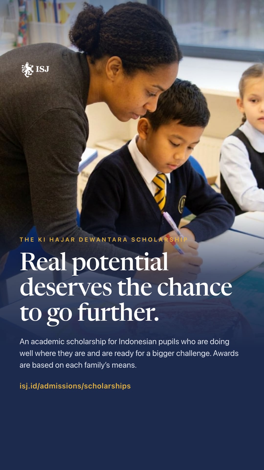 Real potential deserves the chance to go further.