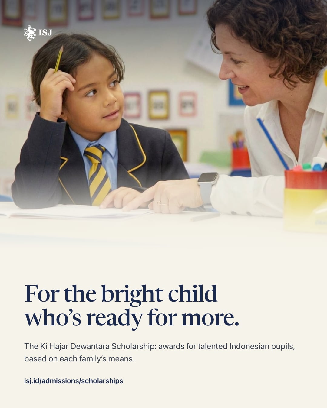 For the bright child who’s ready for more.