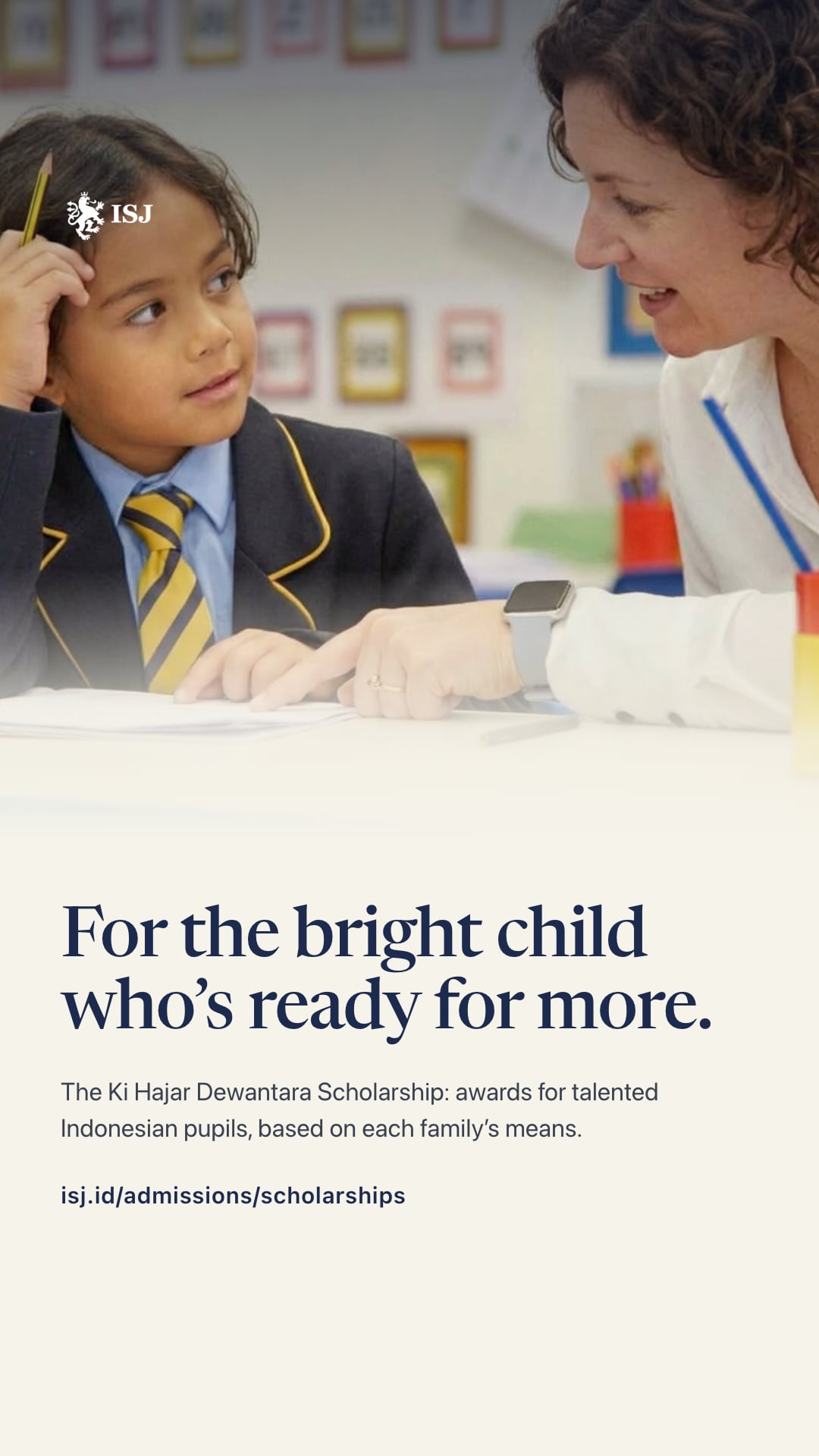 For the bright child who’s ready for more.
