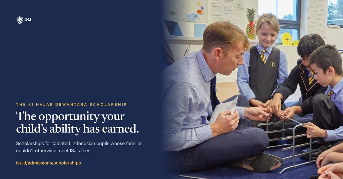 The opportunity your child’s ability has earned.