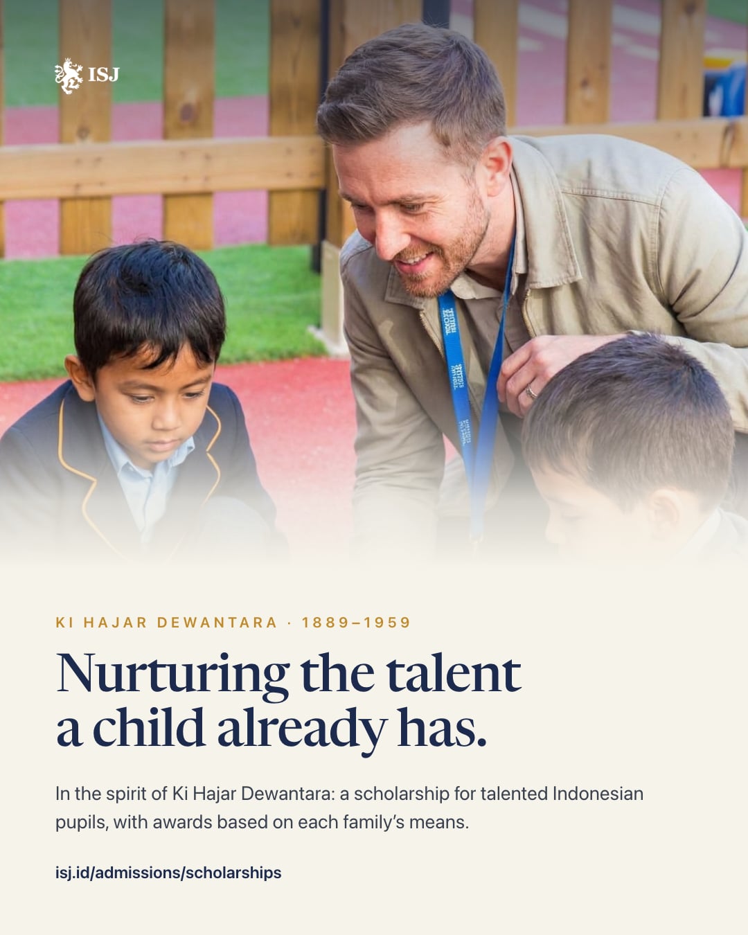 Nurturing the talent a child already has.