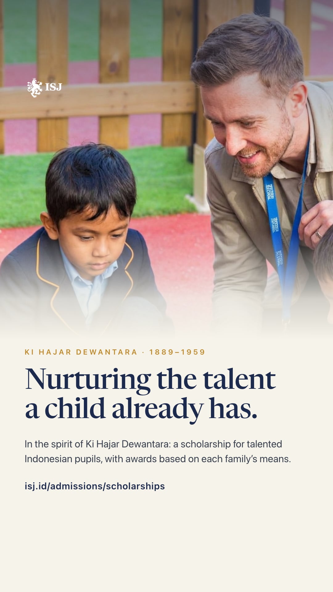 Nurturing the talent a child already has.