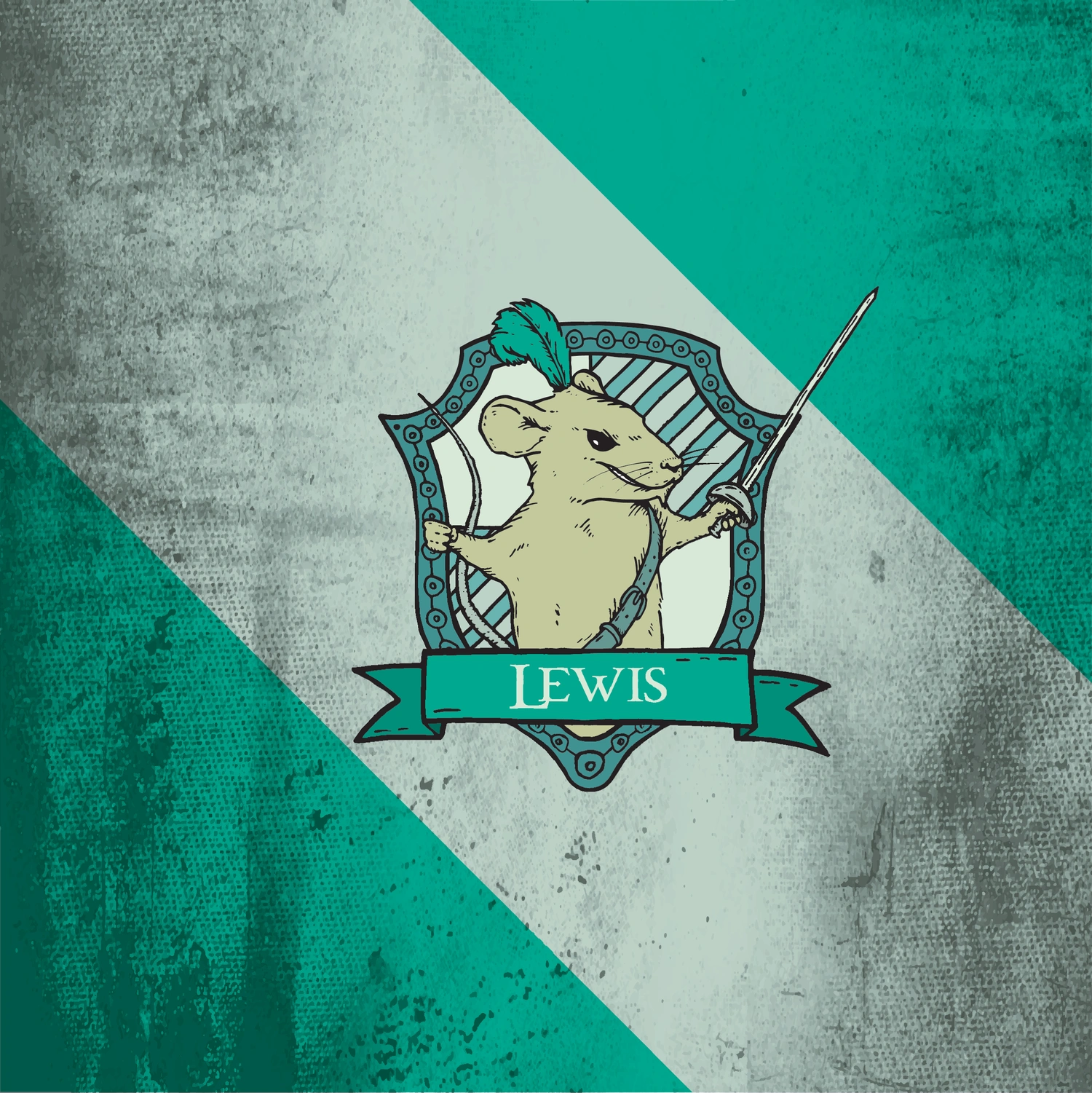 Lewis house badge